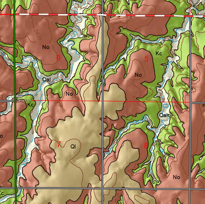 small geologic map