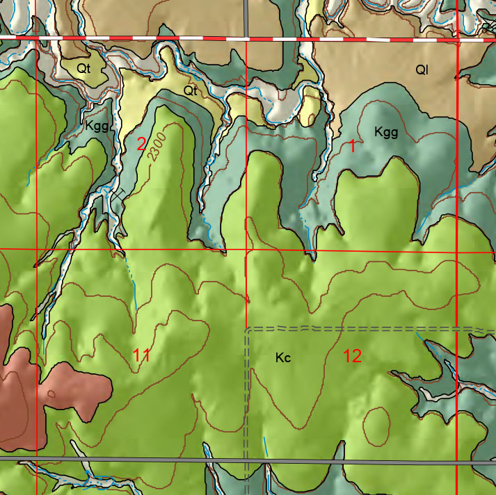 small geologic map