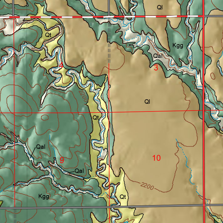 small geologic map