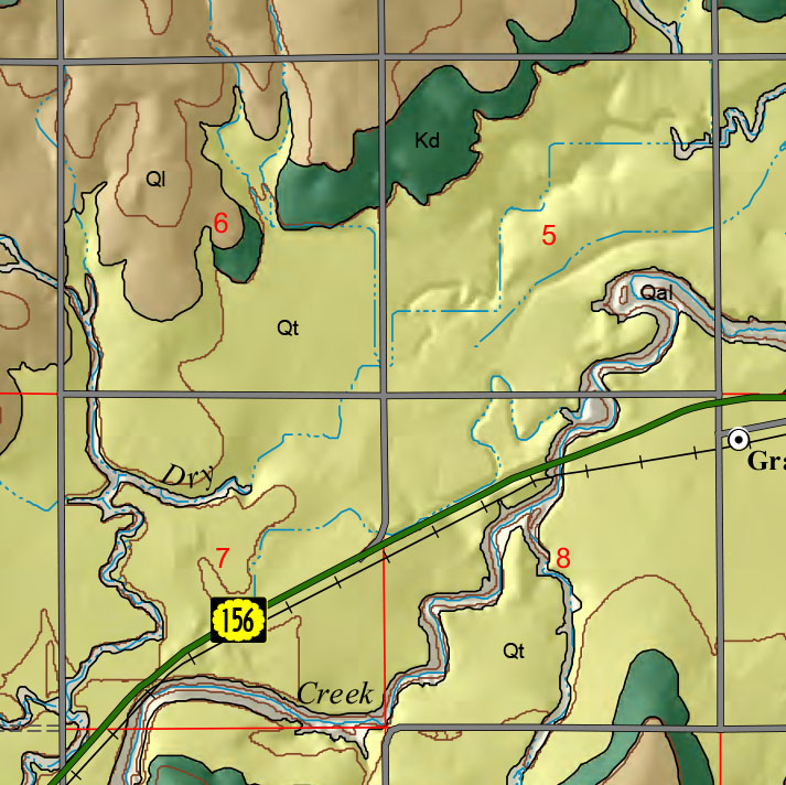 small geologic map