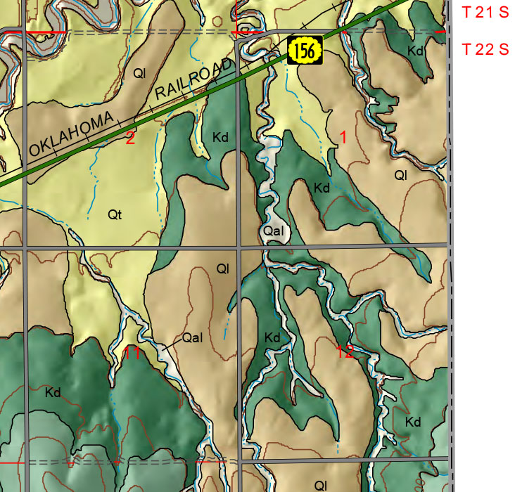 small geologic map