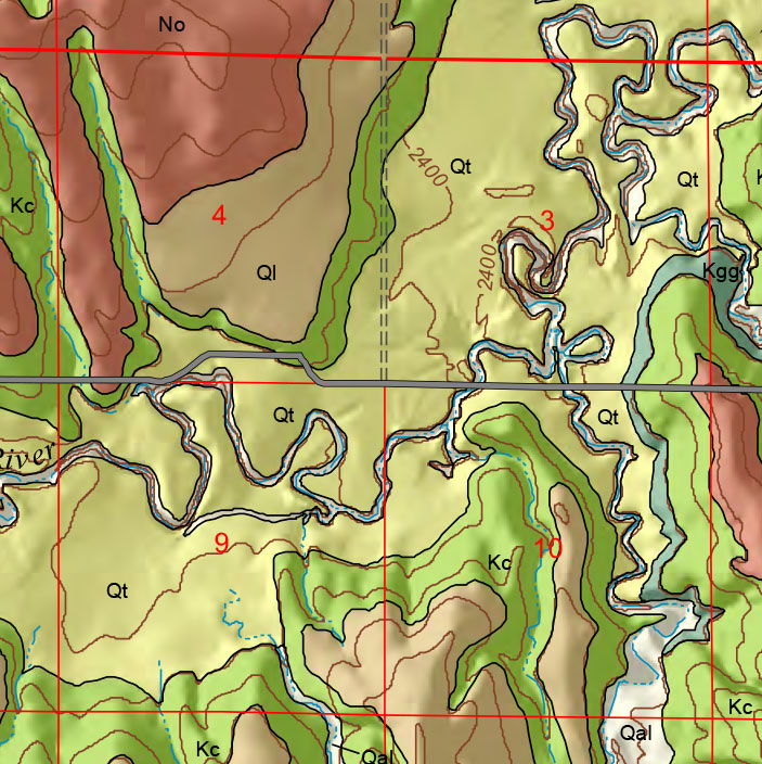 small geologic map