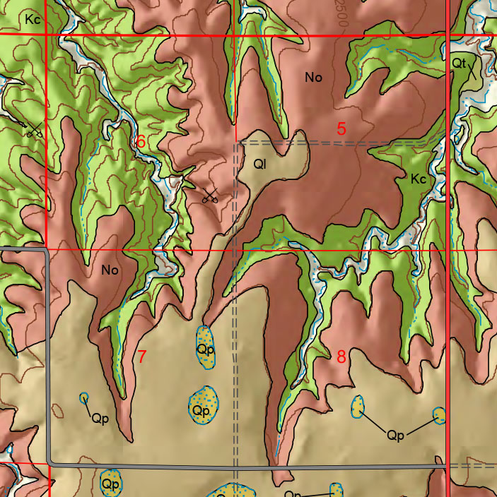 small geologic map