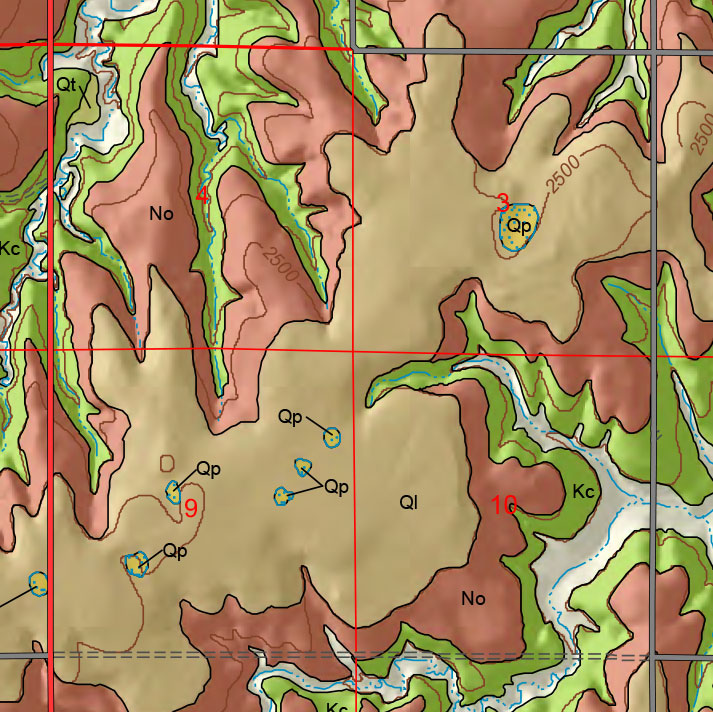 small geologic map