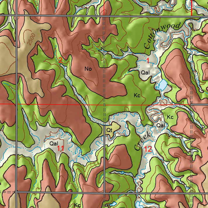 small geologic map