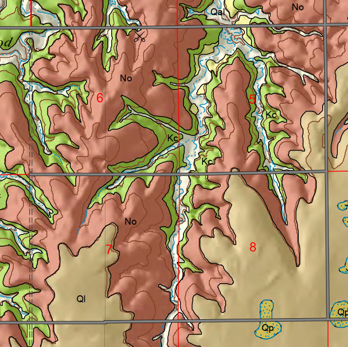 small geologic map