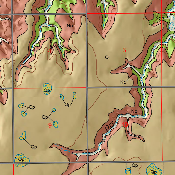 small geologic map