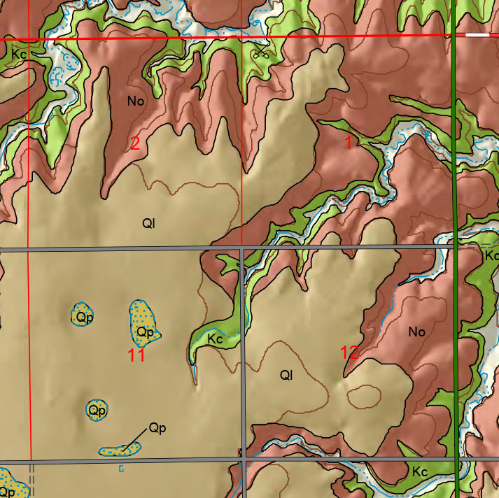 small geologic map