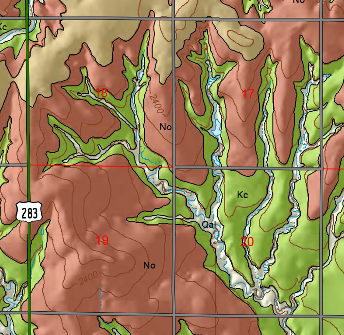 small geologic map