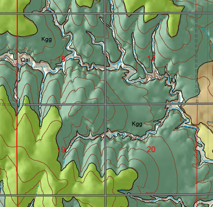 small geologic map