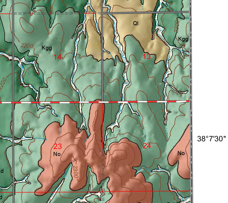 small geologic map