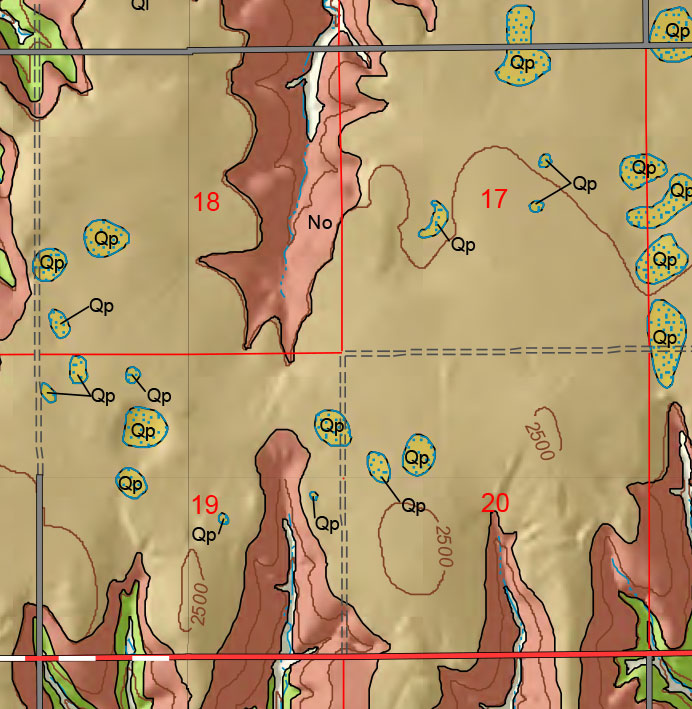 small geologic map