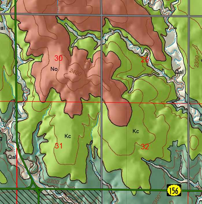 small geologic map