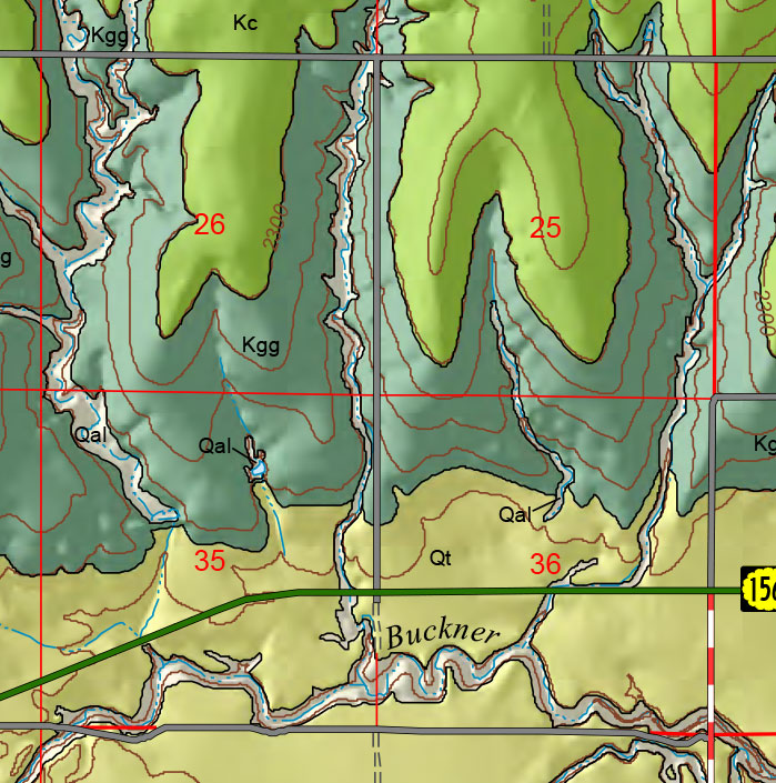 small geologic map