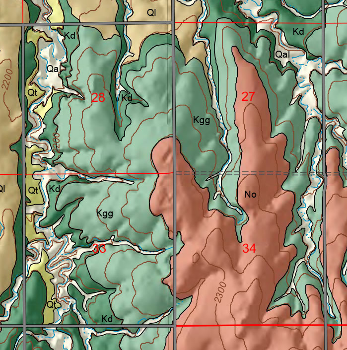 small geologic map