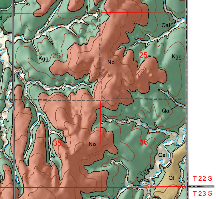 small geologic map