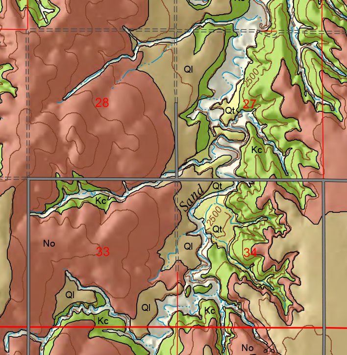 small geologic map