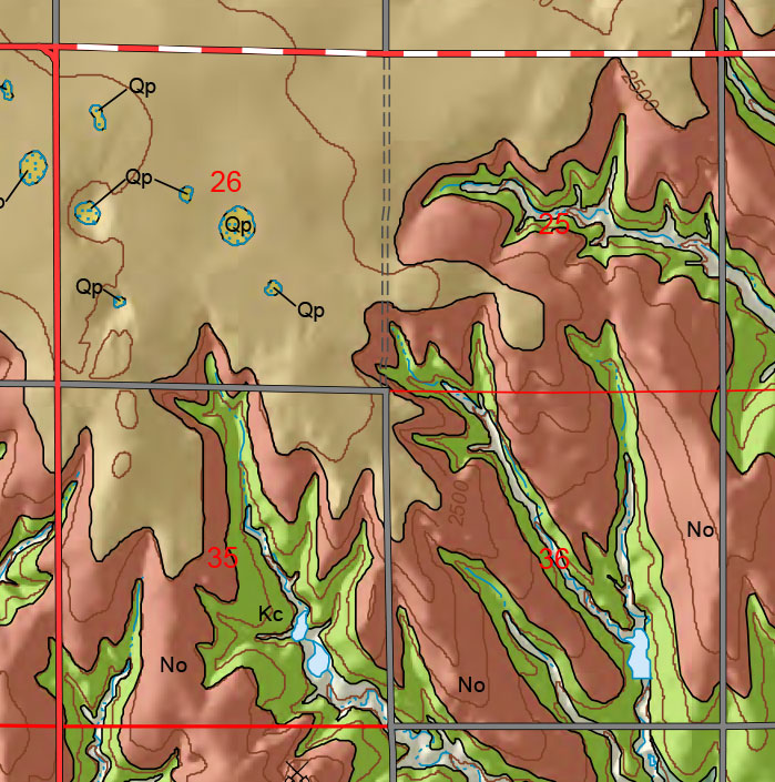 small geologic map