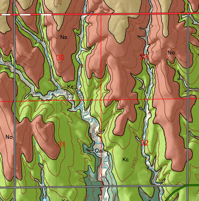 small geologic map