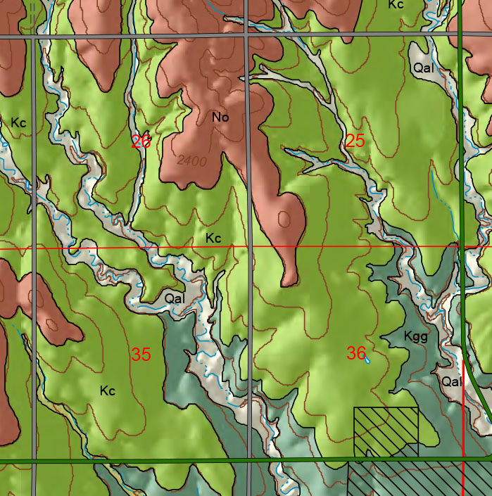 small geologic map