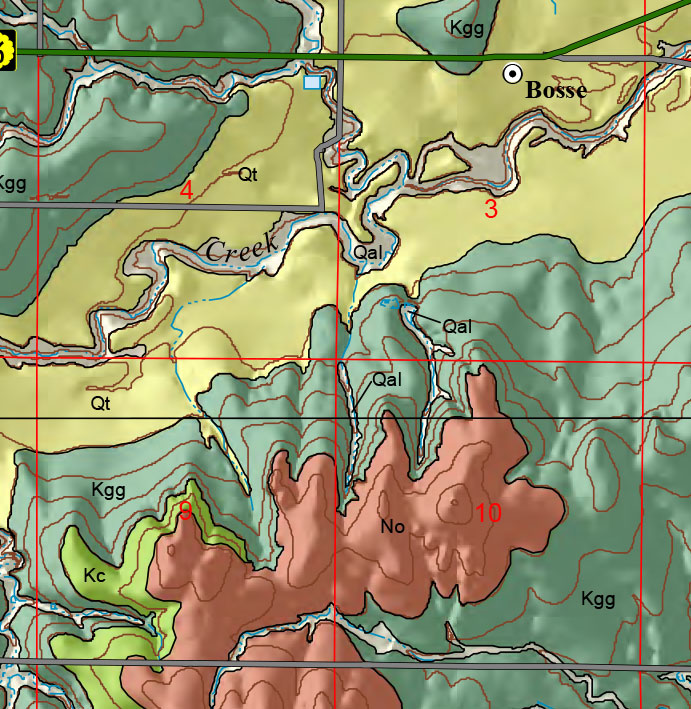 small geologic map