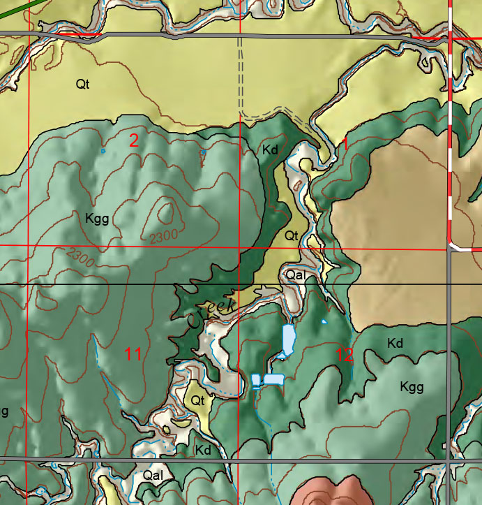 small geologic map