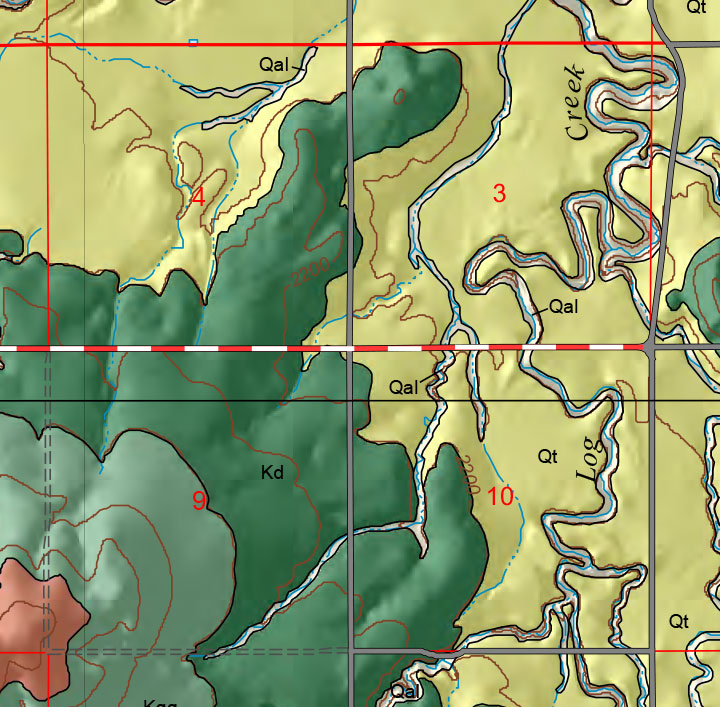 small geologic map