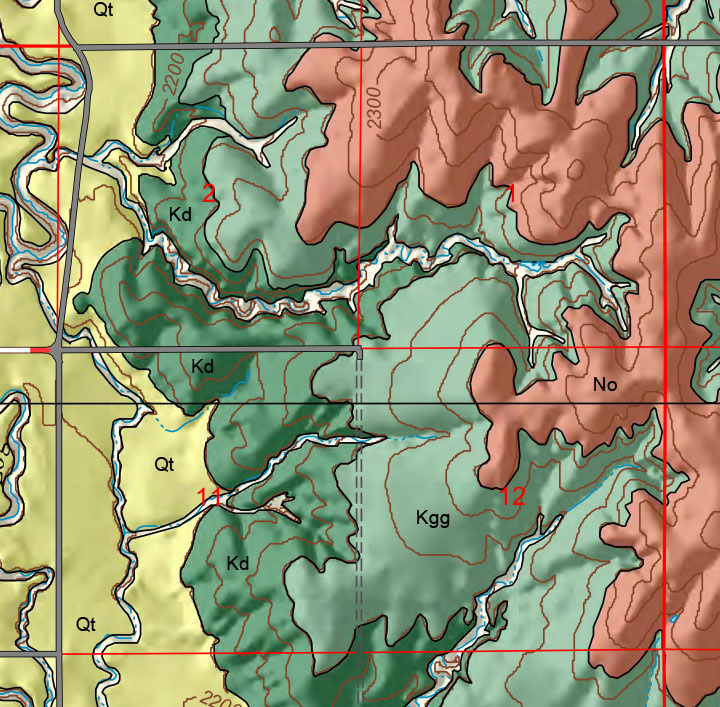 small geologic map