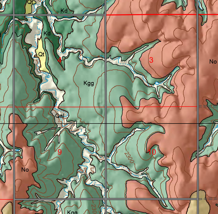 small geologic map