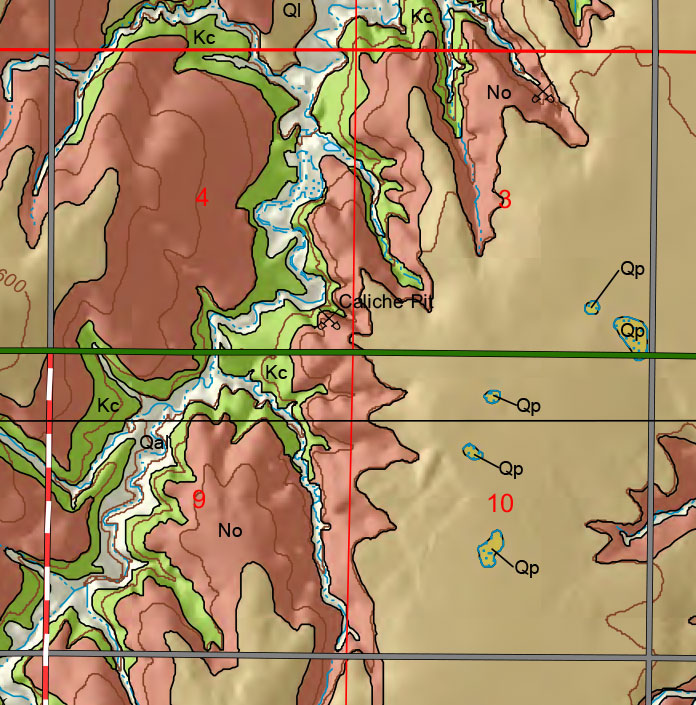 small geologic map