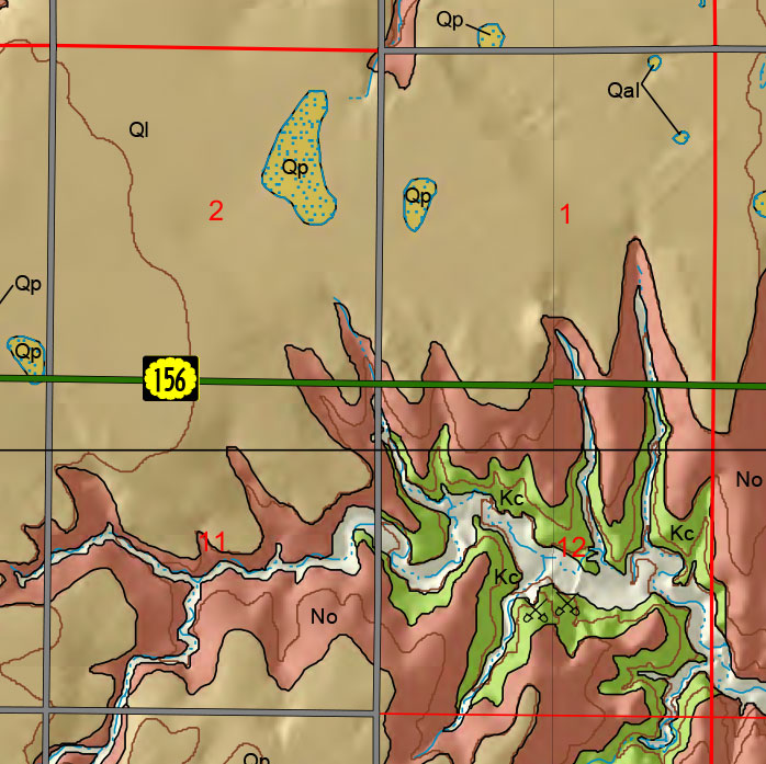 small geologic map