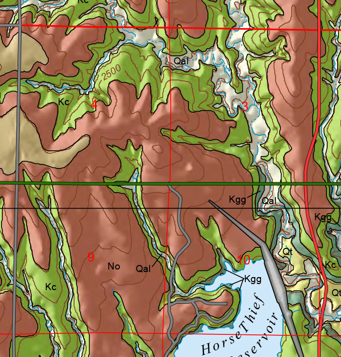 small geologic map