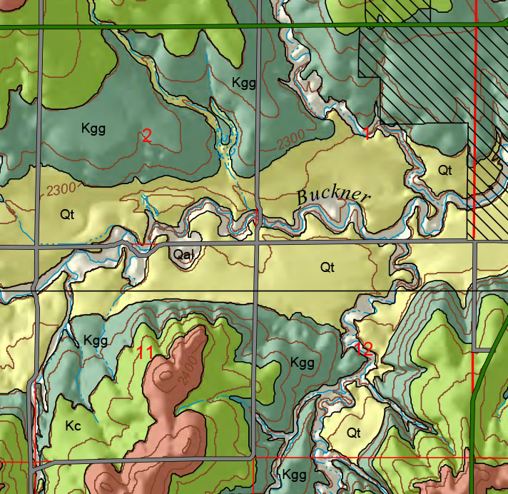 small geologic map