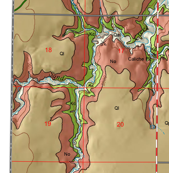 small geologic map