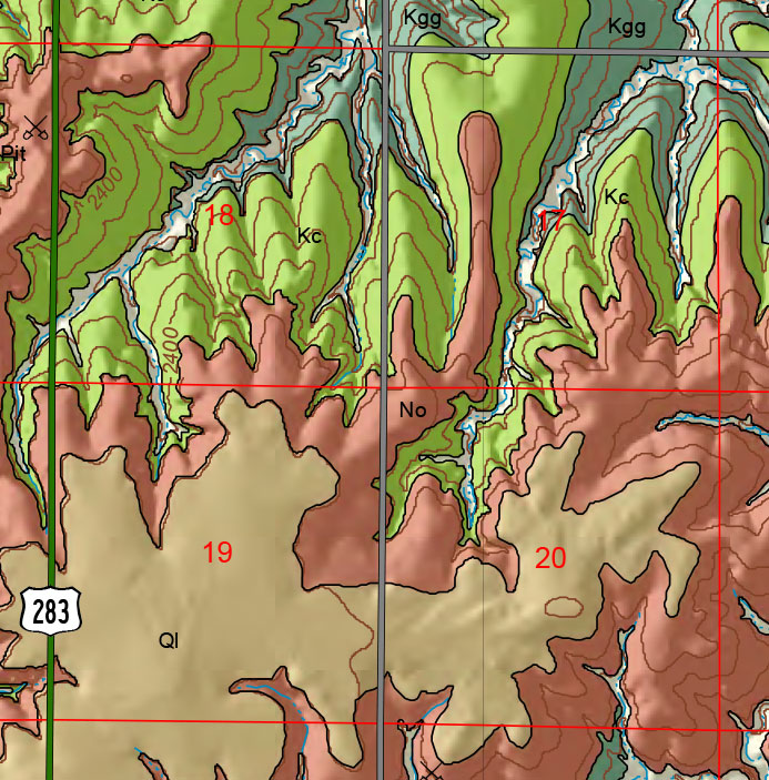 small geologic map