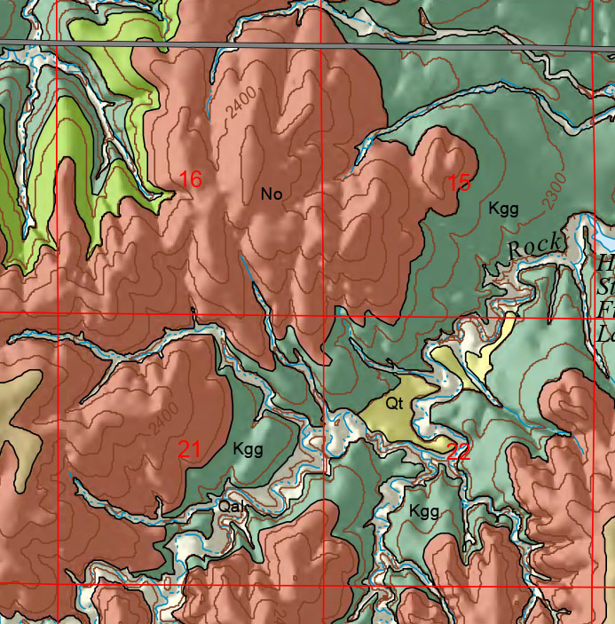 small geologic map