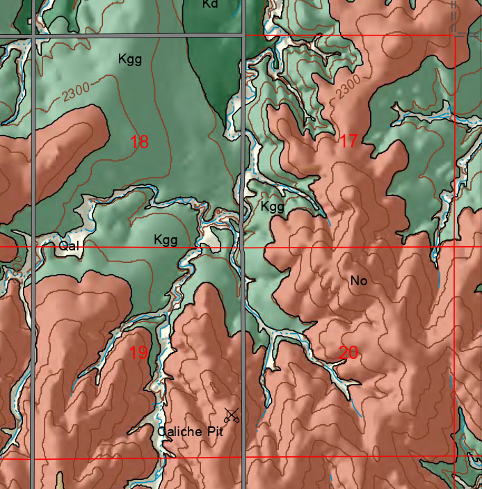 small geologic map