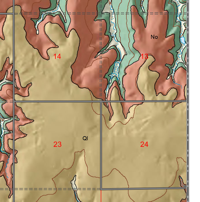 small geologic map