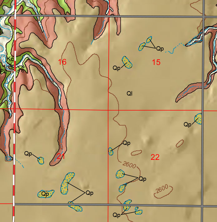 small geologic map