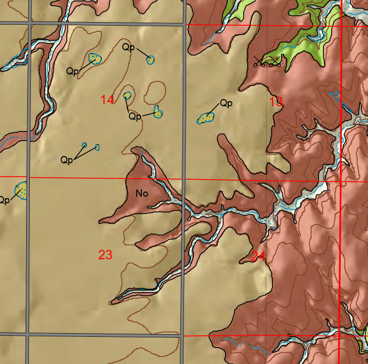 small geologic map