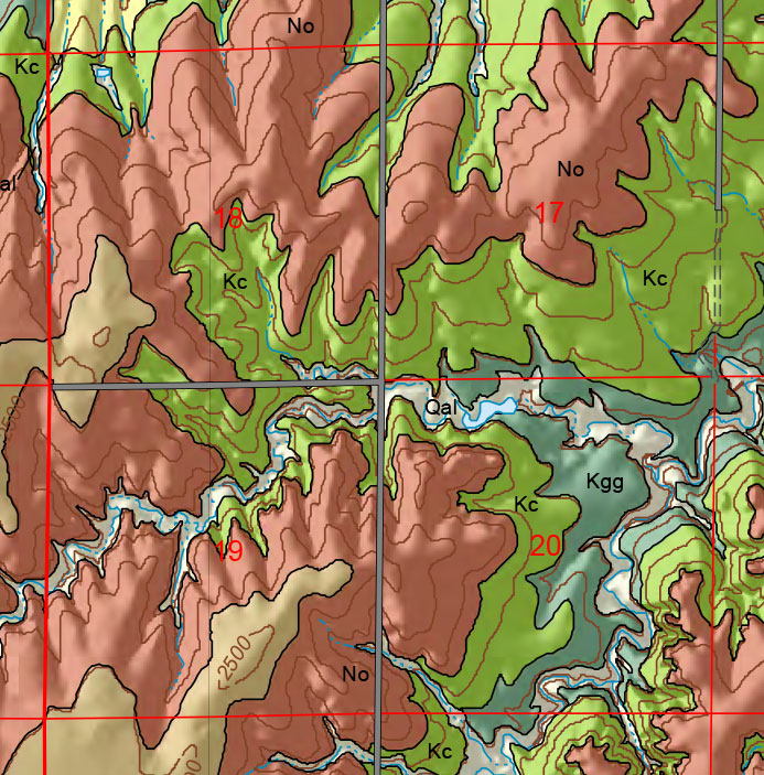 small geologic map