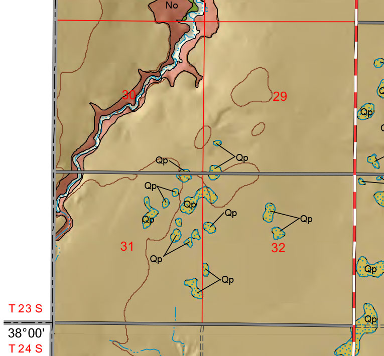 small geologic map