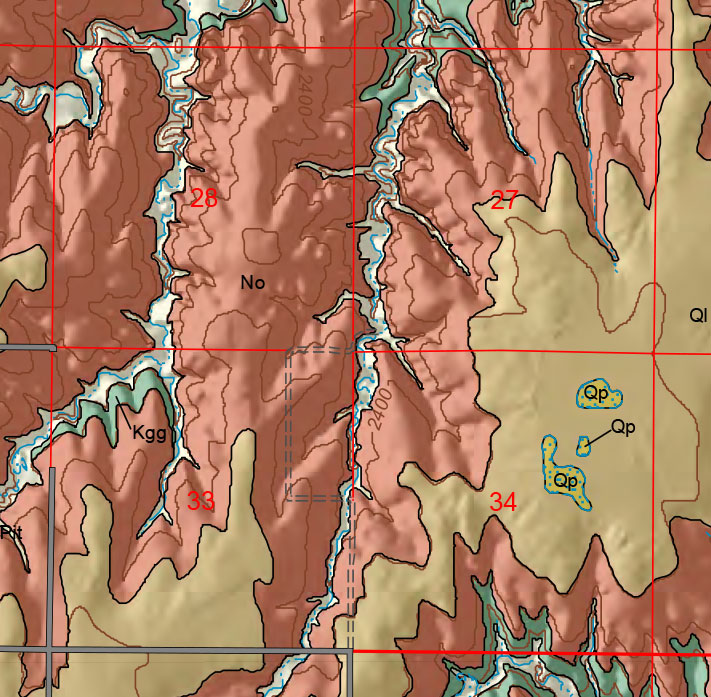 small geologic map