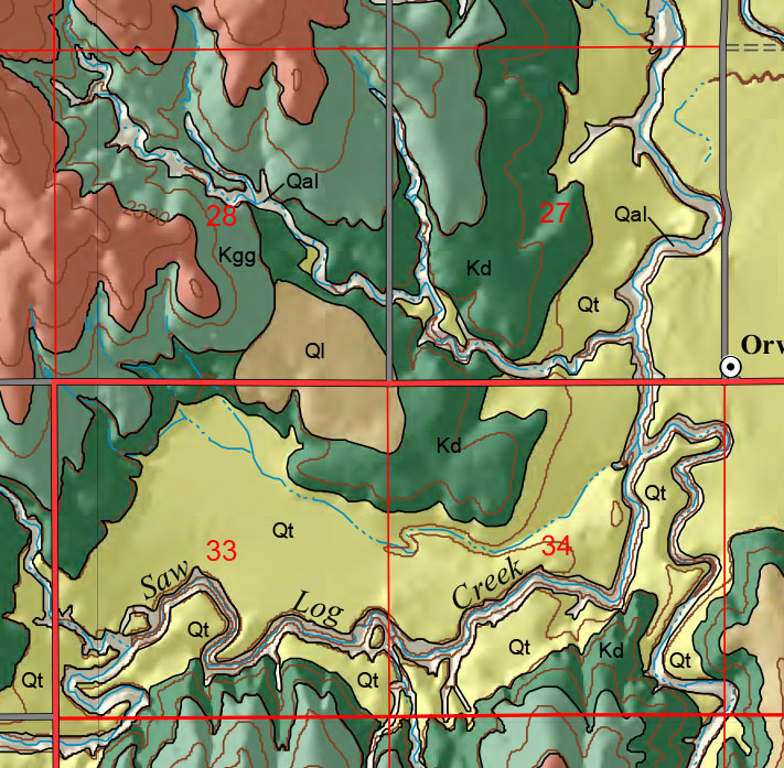 small geologic map