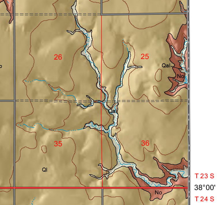 small geologic map