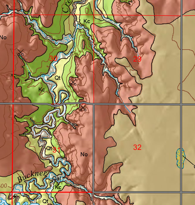 small geologic map