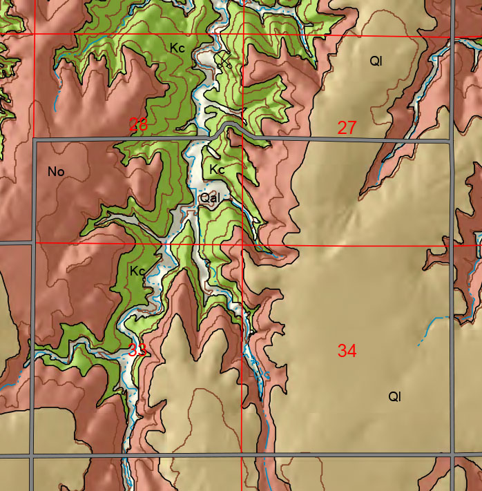 small geologic map