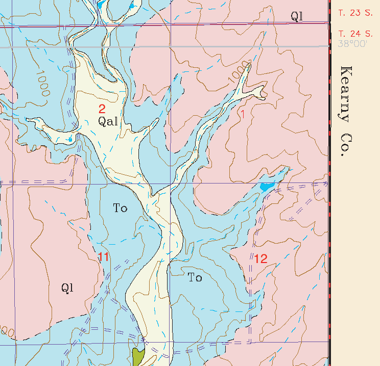 small geologic map