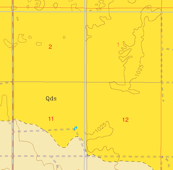 small geologic map
