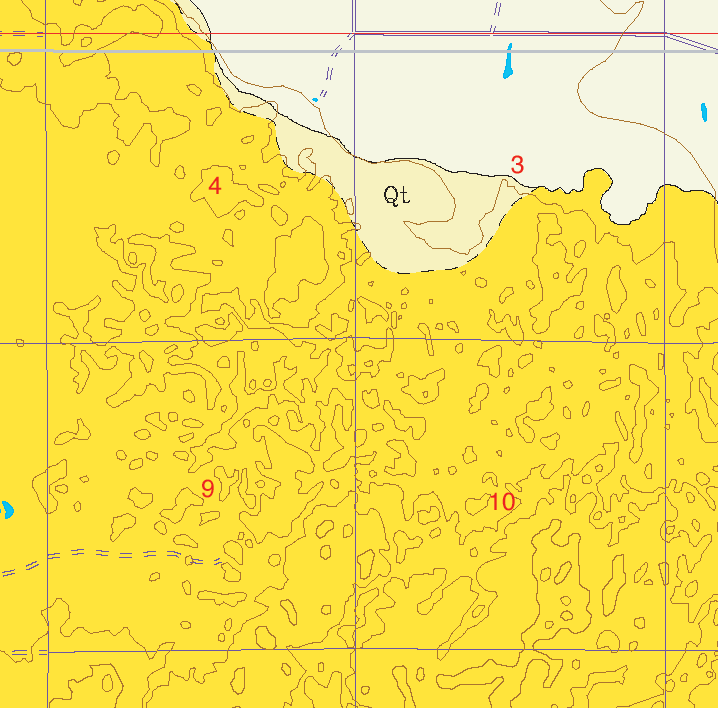 small geologic map